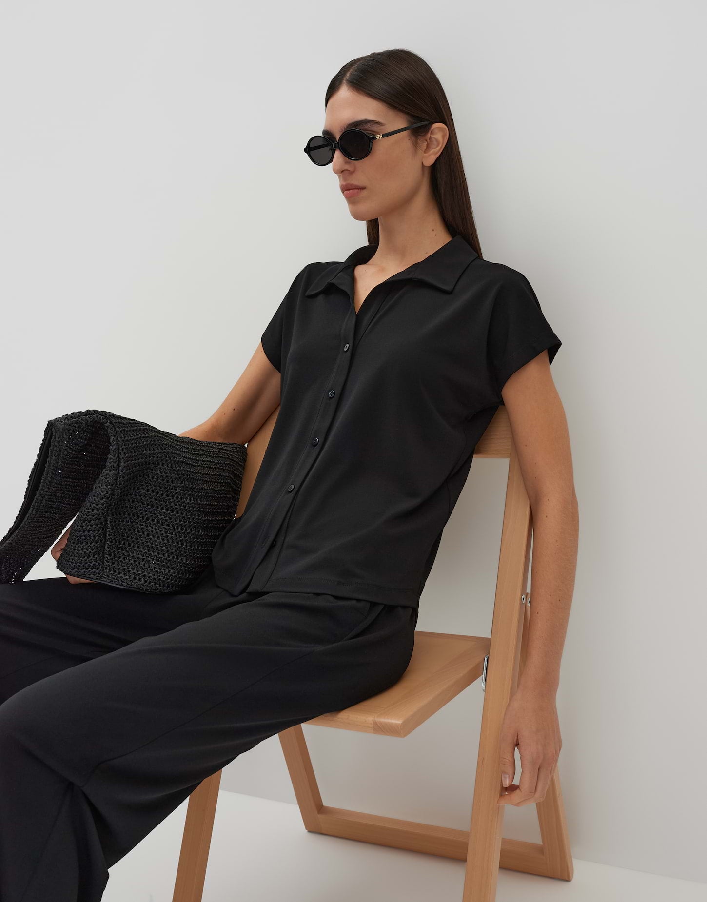 Someday - Blusenshirt aus knitterarmen Jersey - Konita