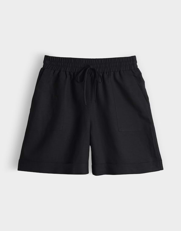 Opus - Short aus Viskose Leinenmix - Malotta Short