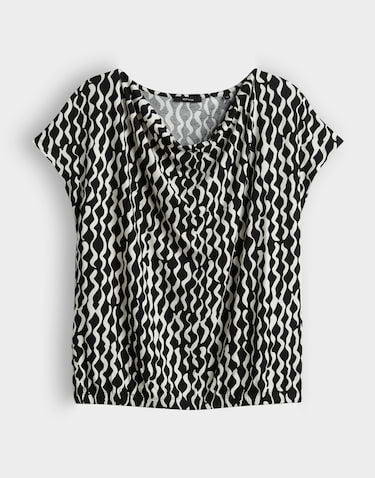 Opus - Printshirt aus weich fließender Viskose - Sapaya motion