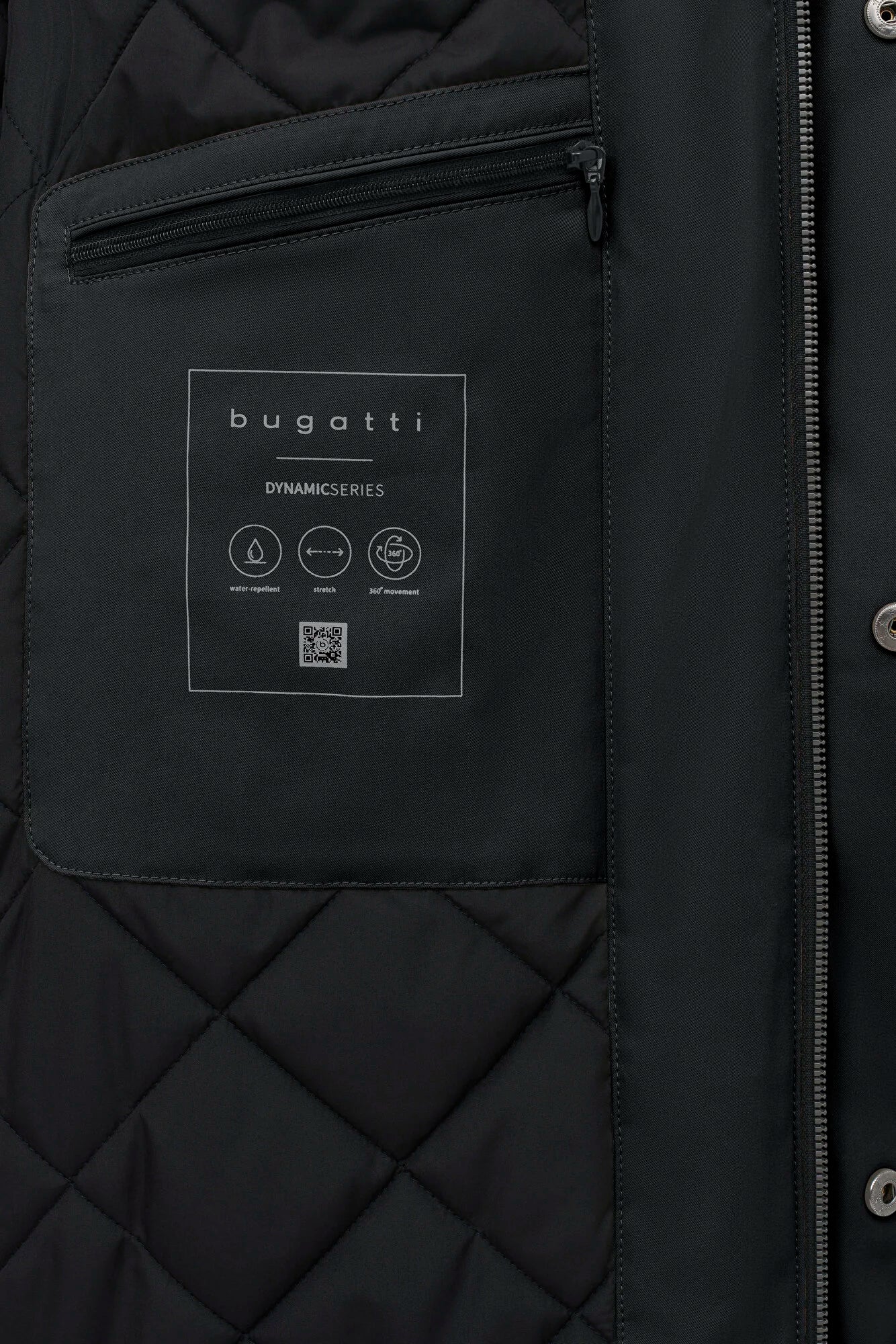 Bugatti - Parka mit Sorona®-Füllung in Dunkelblau