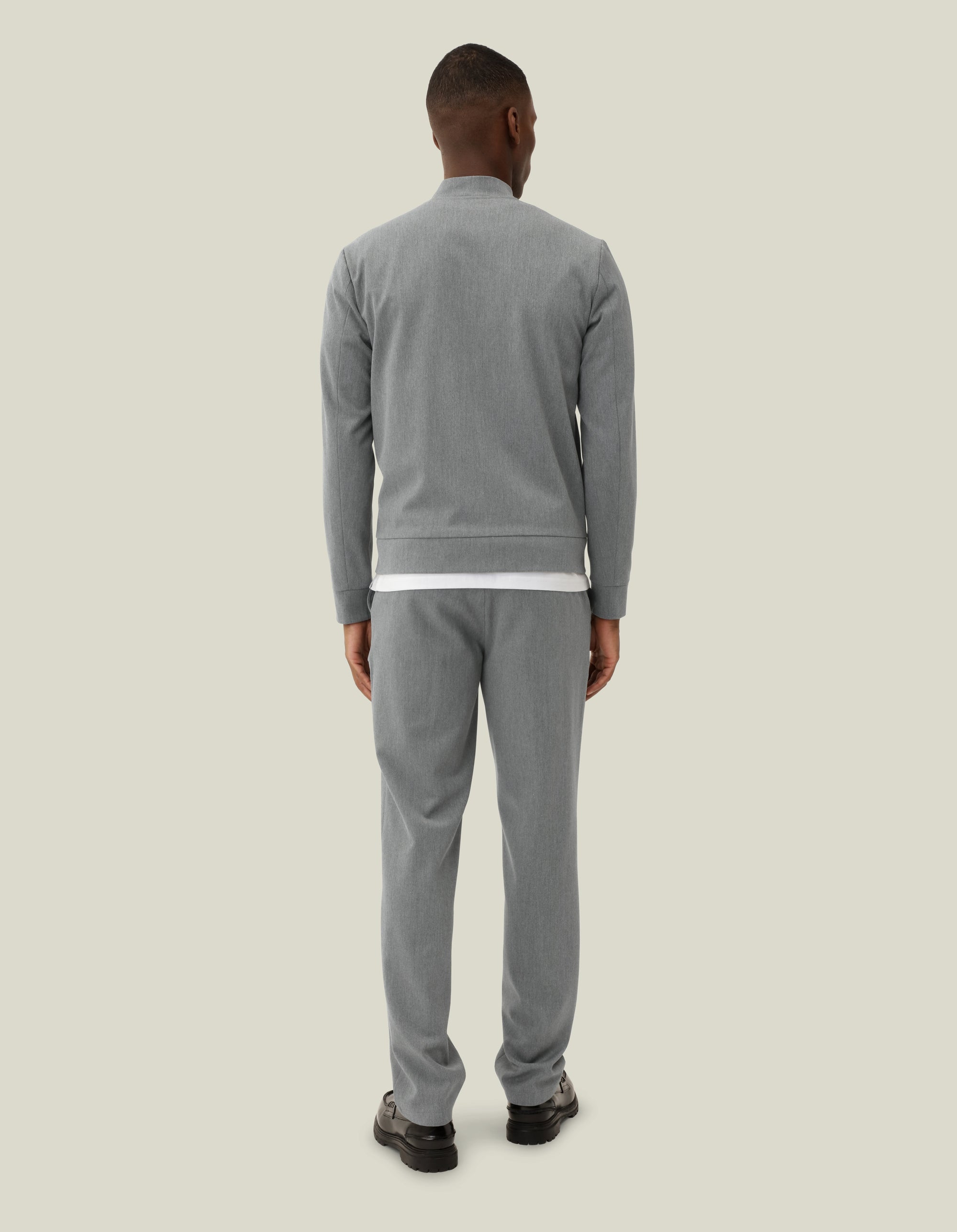 Les Deux - Leichter Blouson im Overshirt-Look für moderne Styles in Hellgrau