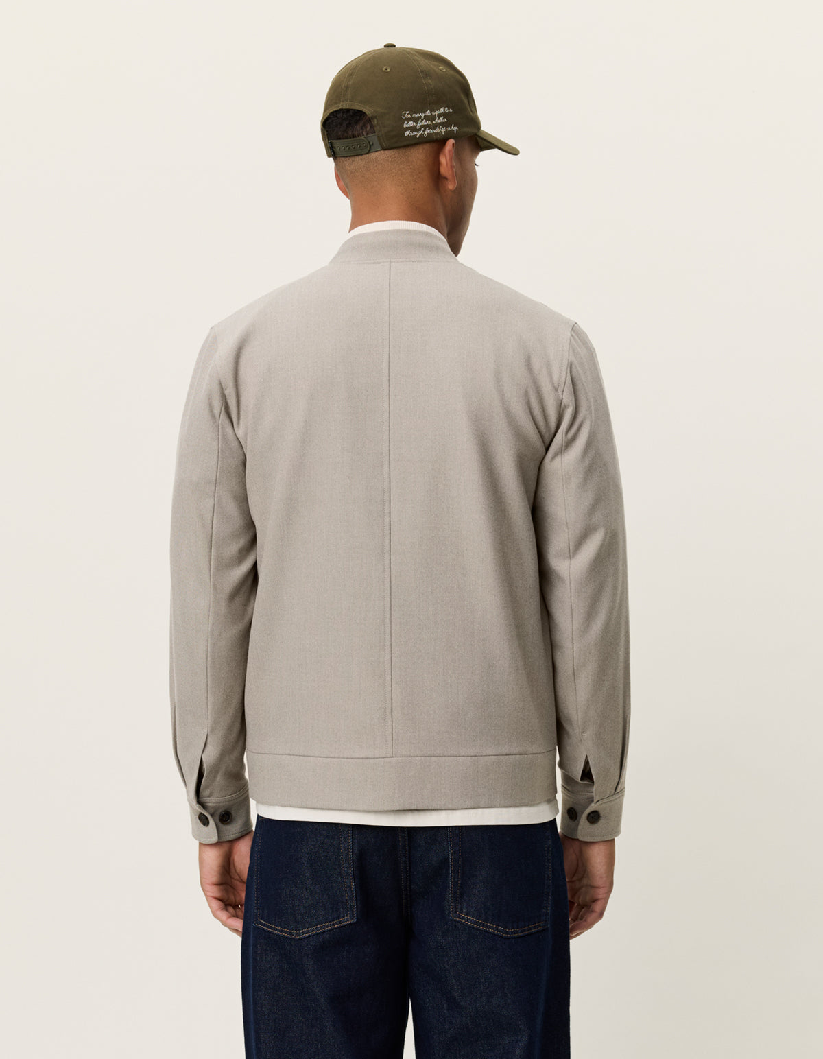 Les Deux - Zip-Overshirt in Sand - Como