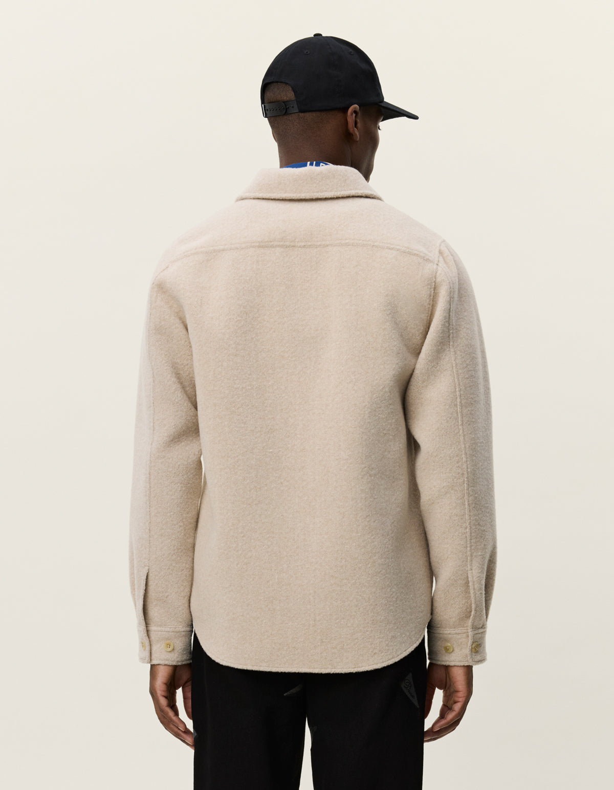 Les Deux - Bouclé Overshirt in Hellbeige - Lennon