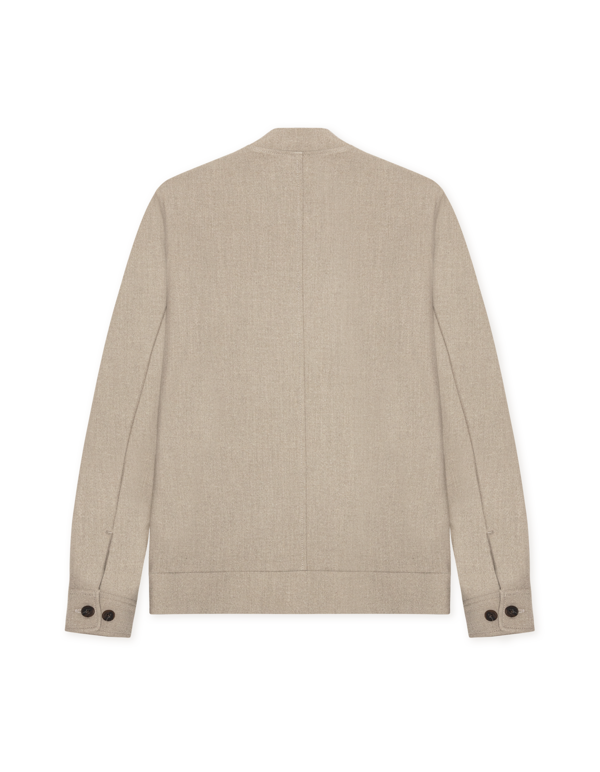Les Deux - Zip-Overshirt in Sand - Como