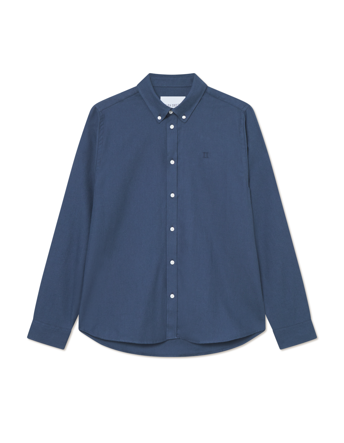 Les Deux - Leichtes Flanellhemd mit Button Down - Desert