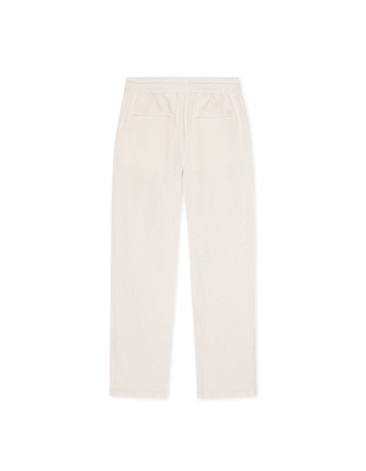 Les Deux - Stilvolle Leinenhose mit Tunnelzug in Offwhite - Patrick
