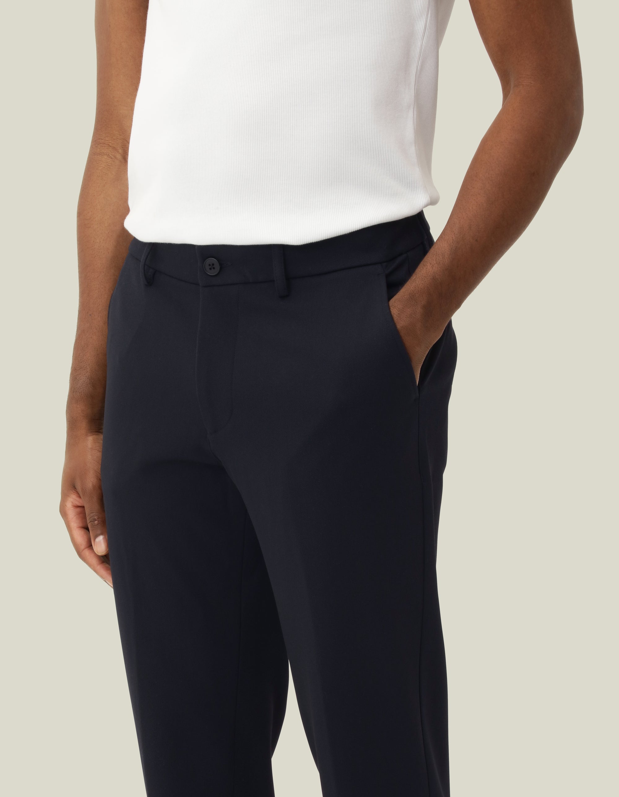 Les Deux - Moderne Anzughose mit entspanntem Fit in Navy