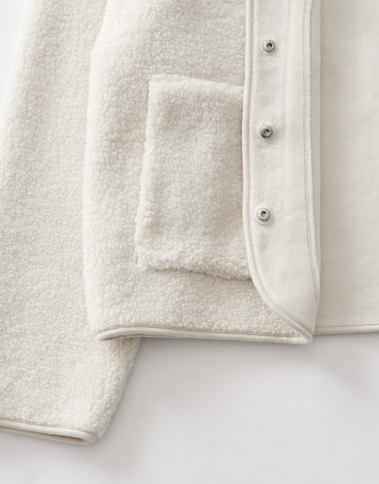 Someday -  Lockere Blousonjacke im Shearling Look - Uteddy