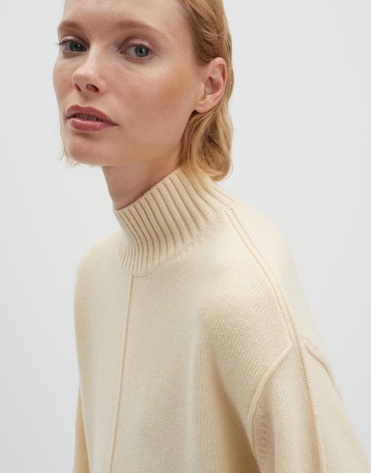 Someday - Loose Strickpullover im hochwertigen Wollmix - Telske