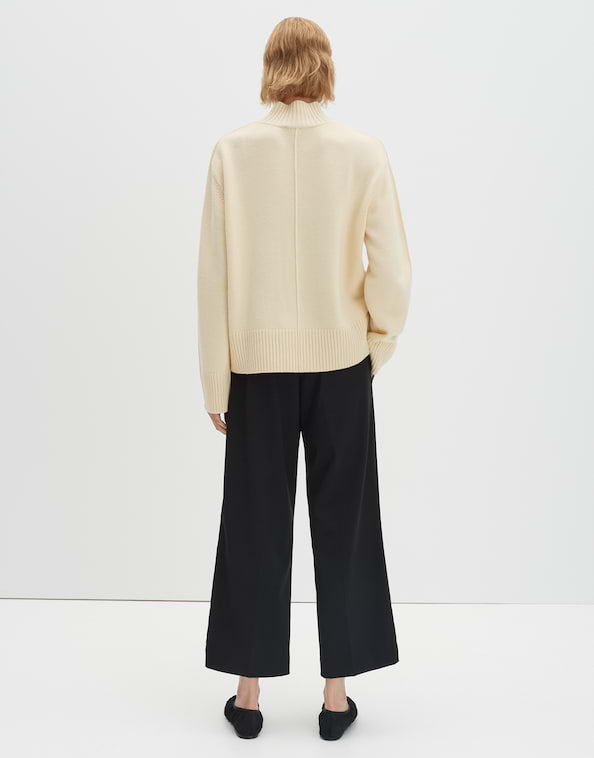 Someday - Loose Strickpullover im hochwertigen Wollmix - Telske