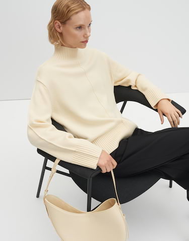 Someday - Loose Strickpullover im hochwertigen Wollmix - Telske