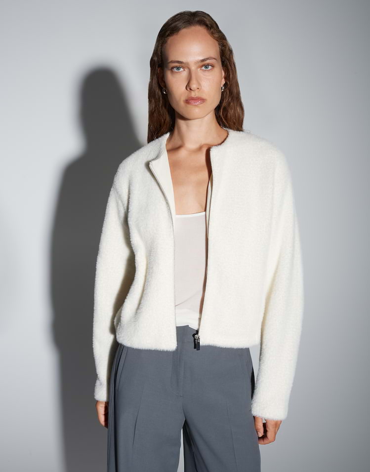 Someday - Blouson mit flauschiger Oberfläche - Umayan