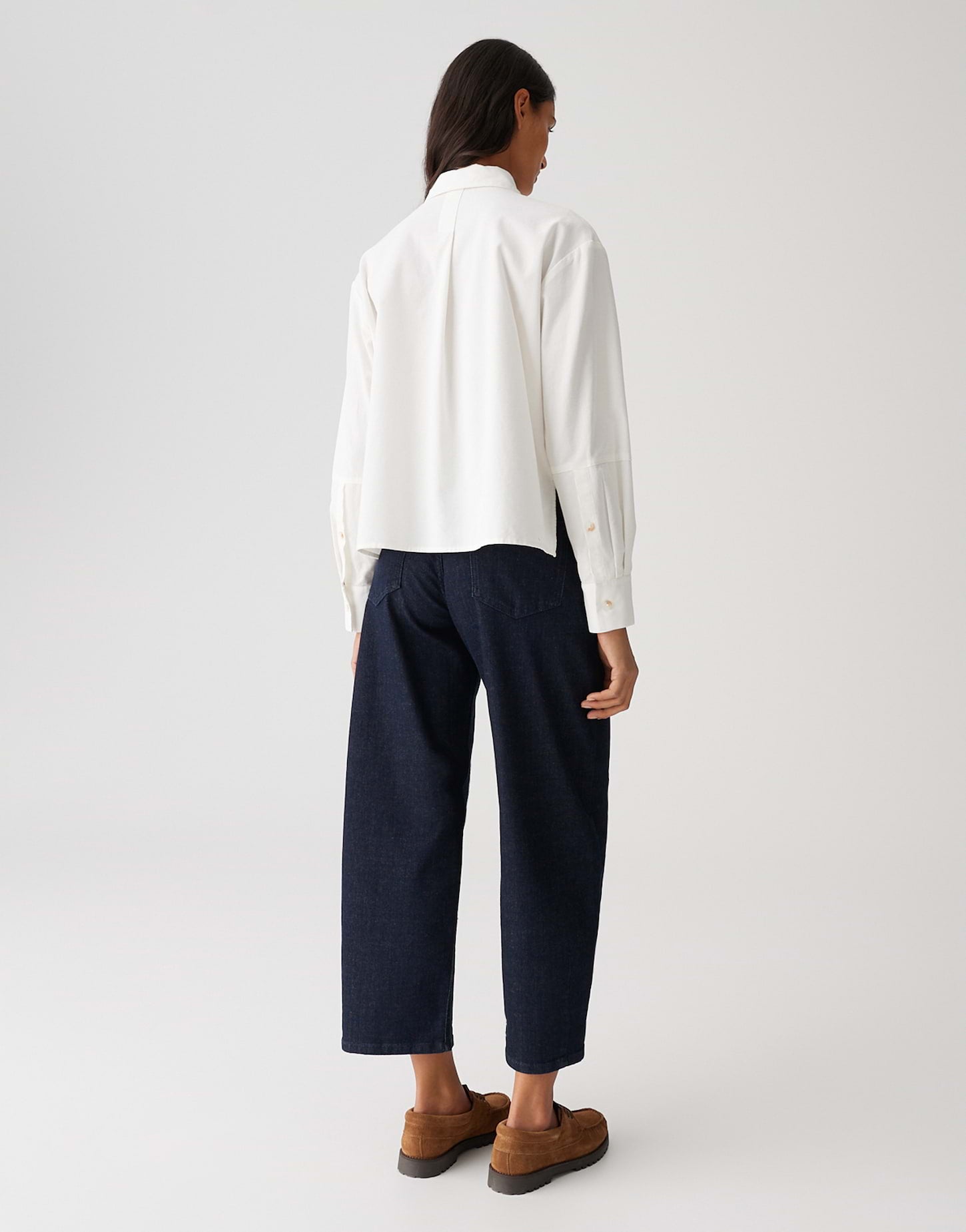 Opus - Boxy Cord Overshirt - Frone