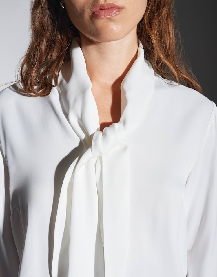 Someday - Stilvolle Schluppenbluse aus Viskose - Zcarfa