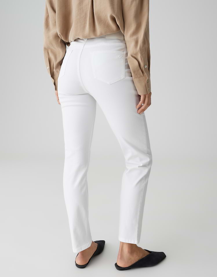 Opus - Slim Jeans mit Powerstretch Mid Rise - Melly Base