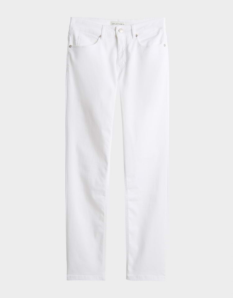 Opus - Slim Jeans mit Powerstretch Mid Rise - Melly Base