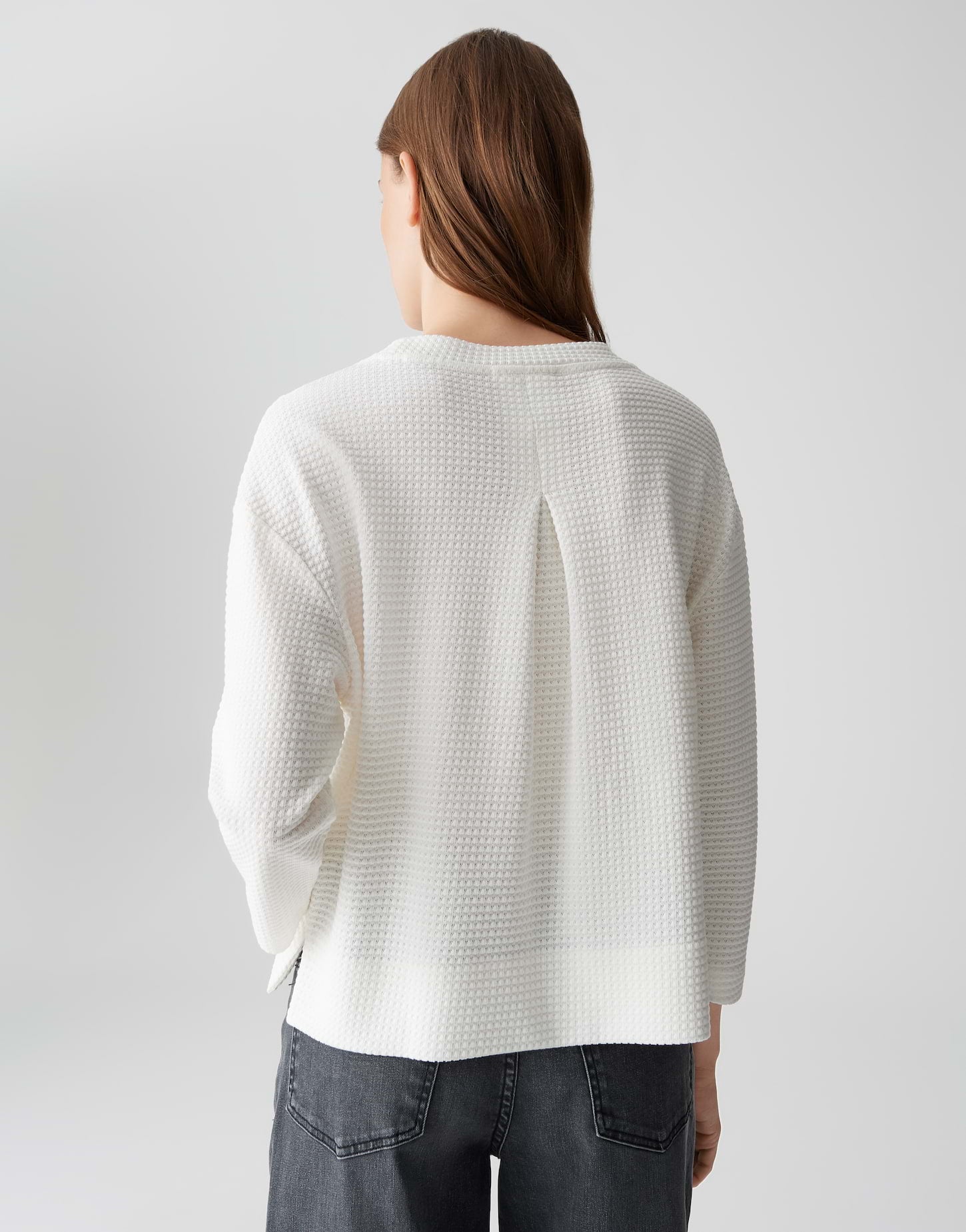 Opus - Weicher Sweater mit Strukturoptik - Gelix