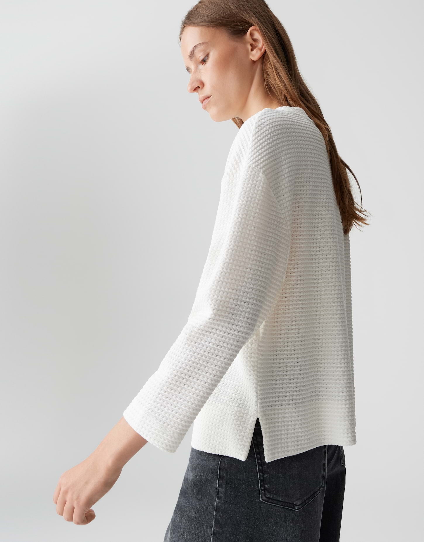Opus - Weicher Sweater mit Strukturoptik - Gelix