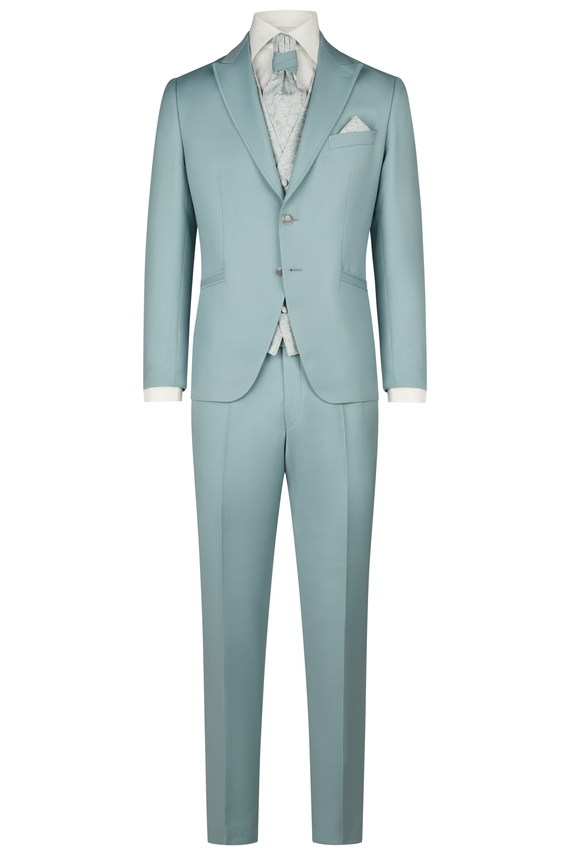 Festlicher Hochzeitsanzug - Türkis