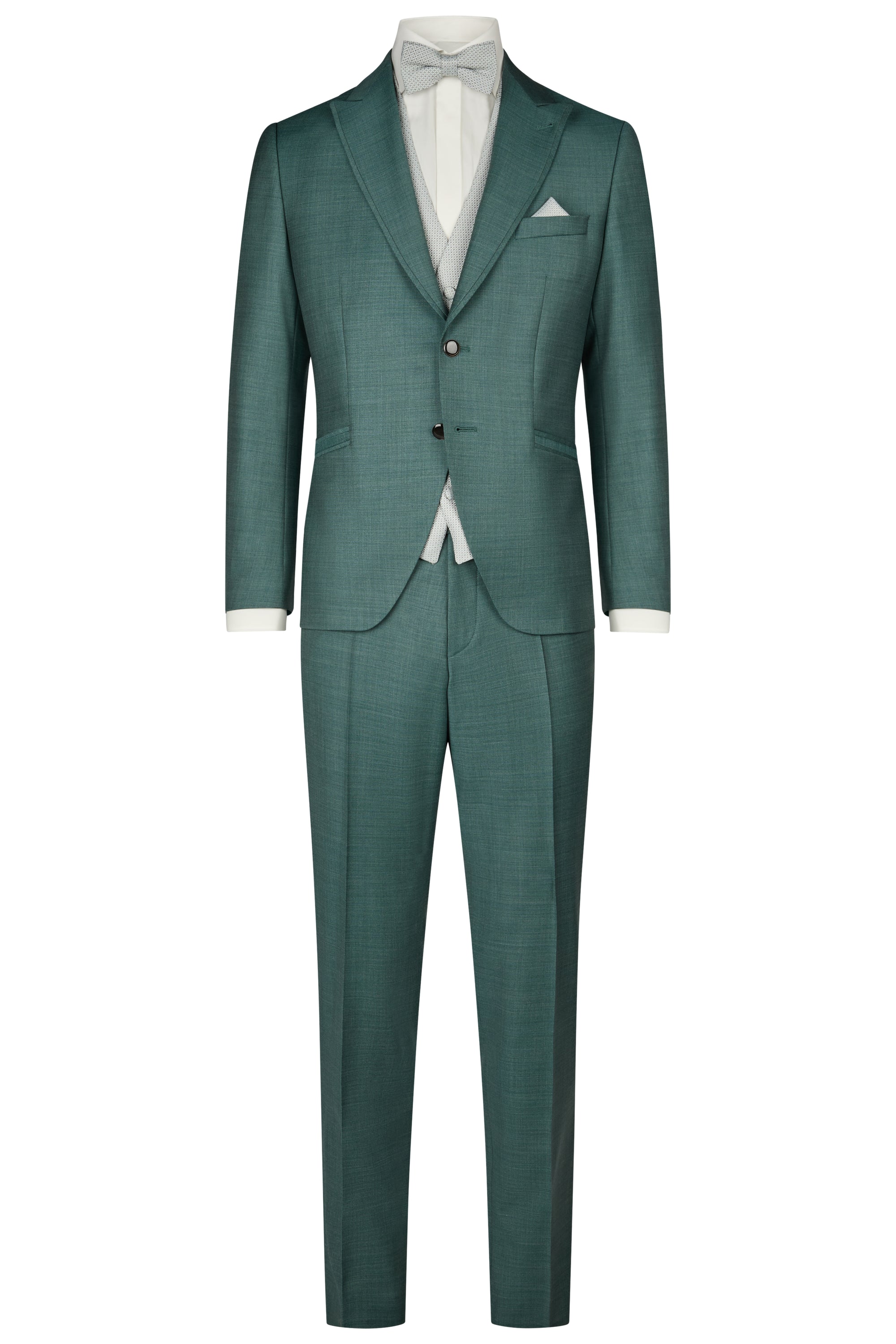 Festlicher Hochzeitsanzug - Grün