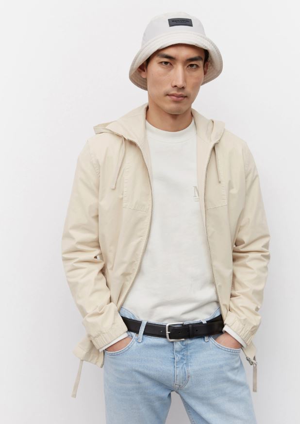 Marc O´Polo - Kapuzen-Overshirt aus hochwertiger Baumwolle