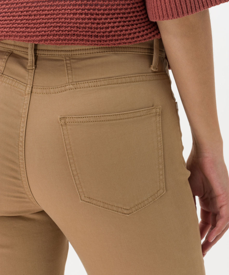 BRAX- Five-Pocket-Hose aus hochwertigem Baumwollsatin