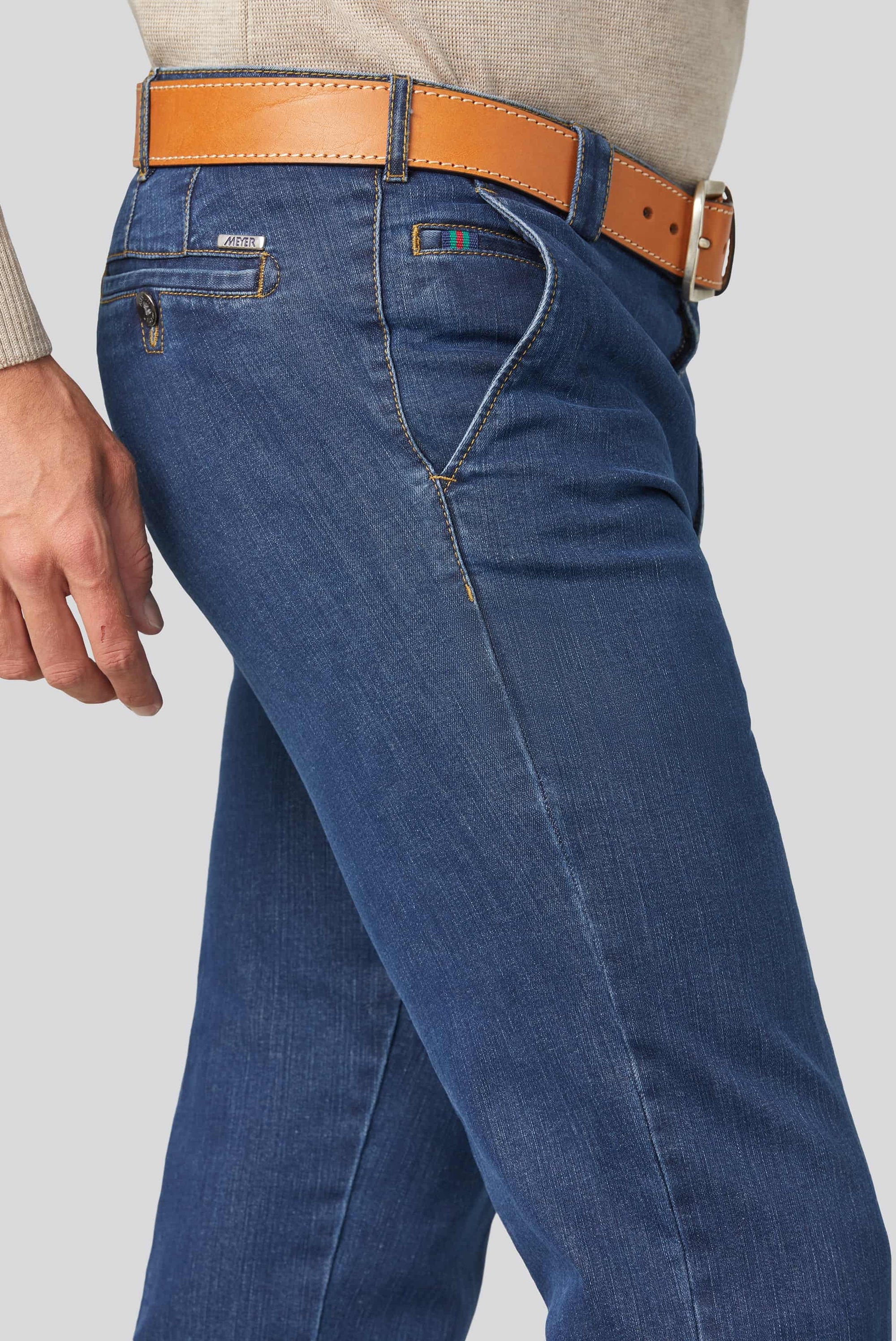 Meyer - Elegante Jeans mit moderatem Beinverlauf - Roma